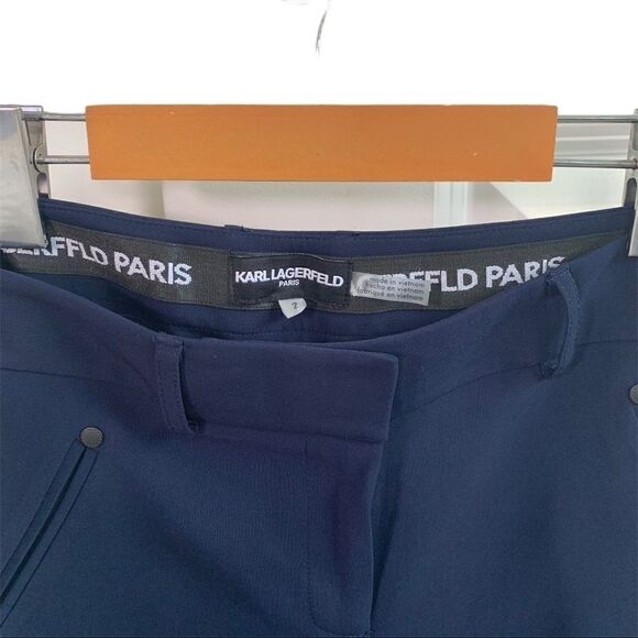 Karl Lagerfeld Classic Slim Fitting SkinnyLeg Pant - Picture 8 of 8